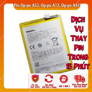 Pin Webphukien Oppo A52 4G, Oppo A72 4G, Oppo A92 4G - BLP781 5000mAh